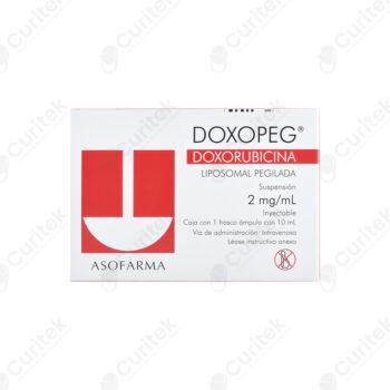 DOXOPEG DOXORUBICINA LIPOSOMAL PEGILADA 2 MG:ML