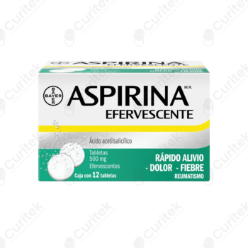 ASPIRINA EFERVESCENTE ACIDO ACETILSALICILICO